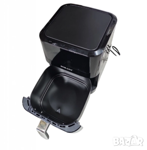 Фритюрник с горещ въздух Sokany SK-ZG-8043, 8л., 2000W, снимка 14 - Друга електроника - 52130928