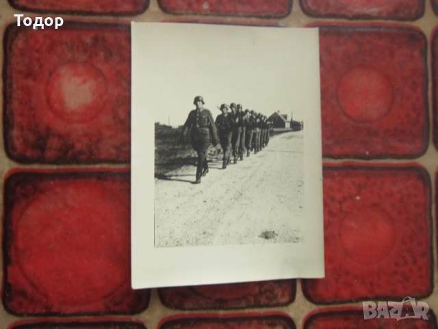 Картичка снимка немски войник 3 райх а5, снимка 3 - Колекции - 36108195