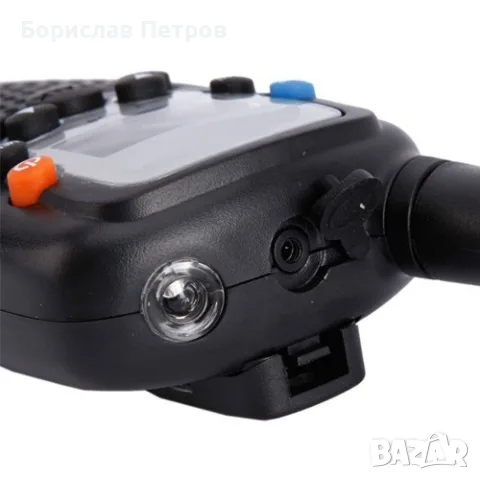 Уоки токи с голям обхват от 3км - вграден фенер / Цвят: Черен / Количество: 1 комплект, снимка 10 - Други - 55754787