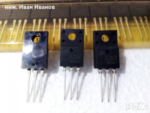 AOTF2910L MOSFET-N транзистор Logic level, Vdss=100V, Id=22A, Rds=0.019 Ohm, Pd=27W
