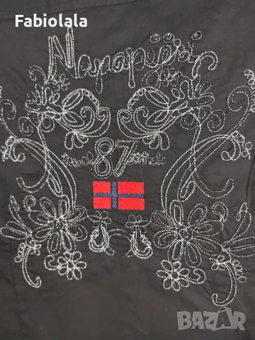 Napapijri shirt S, снимка 7 - Блузи с дълъг ръкав и пуловери - 48705863