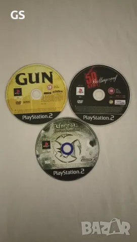 Продавам лот PS2 игри – Unreal Tournament, Gun и 50 Cent Bulletproof