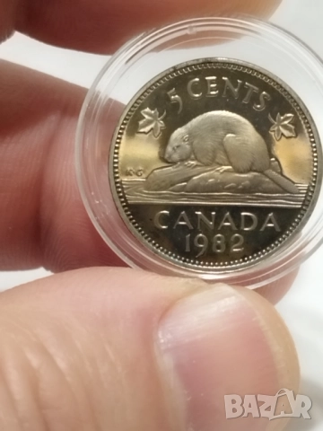 Пруфов лот 1982г. Канада, снимка 3 - Нумизматика и бонистика - 52870506