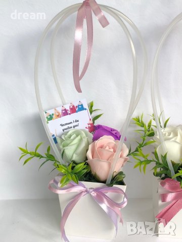 Букет от сапунени рози, снимка 10 - Подаръци за жени - 41926042