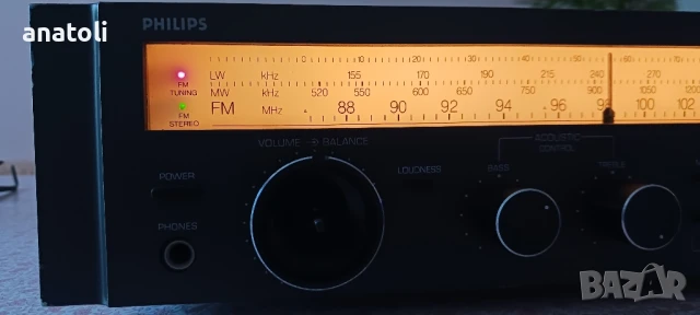 Philips 606 AM-FM, снимка 9 - Ресийвъри, усилватели, смесителни пултове - 51308855