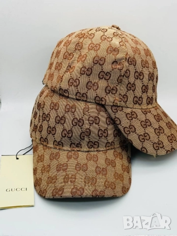 шапки с козирка gucci , снимка 7 - Шапки - 51550107