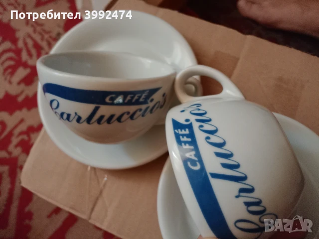 Сервиз за капучино/лате caffe Carluccio's