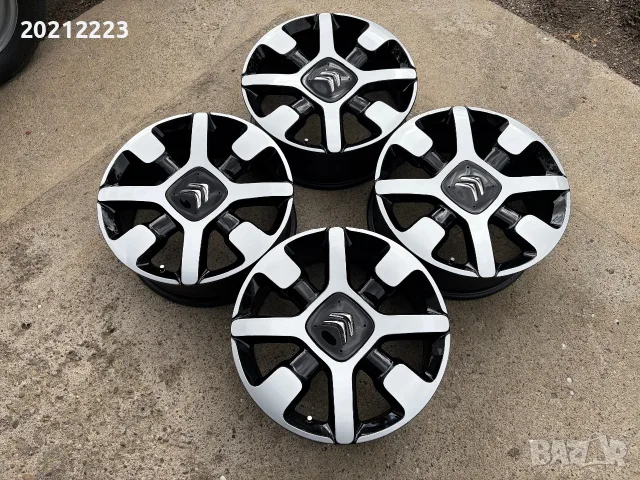 4 броя алуминиеви джанти за Сitroen C3,C3 Aircross,C4 Cactus 17, снимка 6 - Гуми и джанти - 56198834