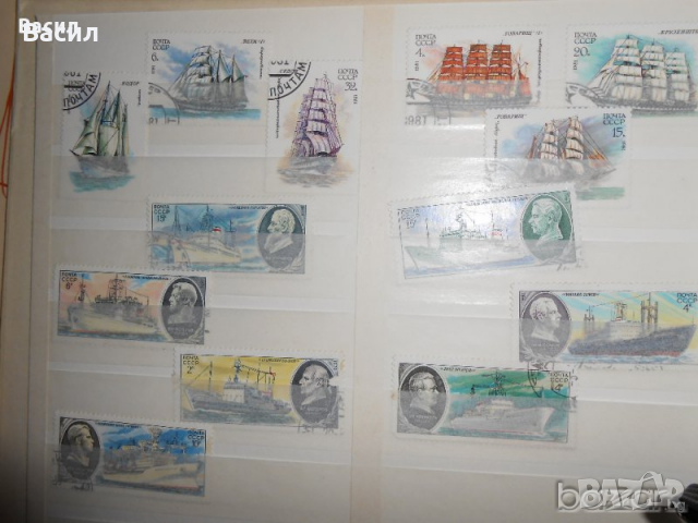 Албум с пощенски марки , снимка 7 - Филателия - 36393908