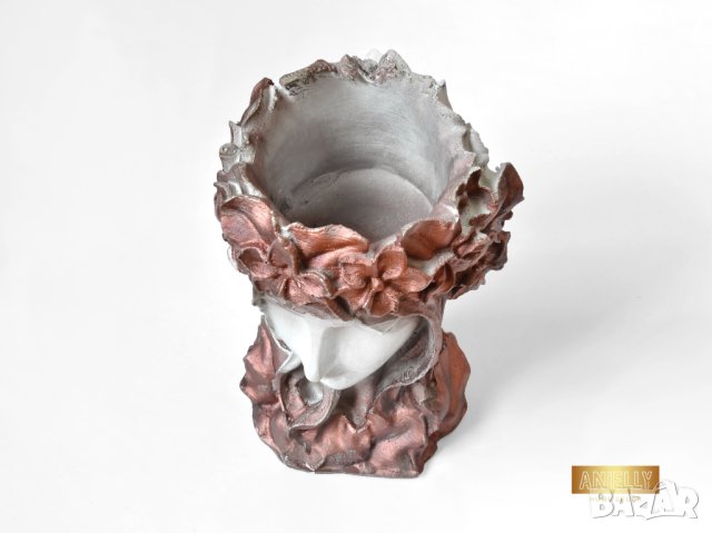 Интериорна Арт ваза статуя на Арвен от Властелинът на пръстените / Декоративна ваза за цветя, снимка 9 - Вази - 40521544