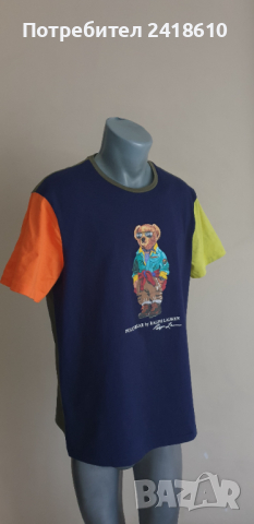 POLO Ralph Lauren Bear Custom Slim Fit Cotton Mens Size XL  ОРИГИНАЛ! Мъжка Тениска!, снимка 4 - Тениски - 44516994