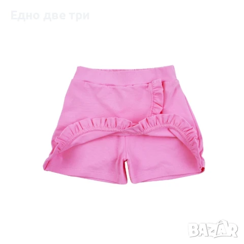 Пола-панталон с къдрички 122 см 7г Българско производство , снимка 3 - Детски къси панталони - 50444081