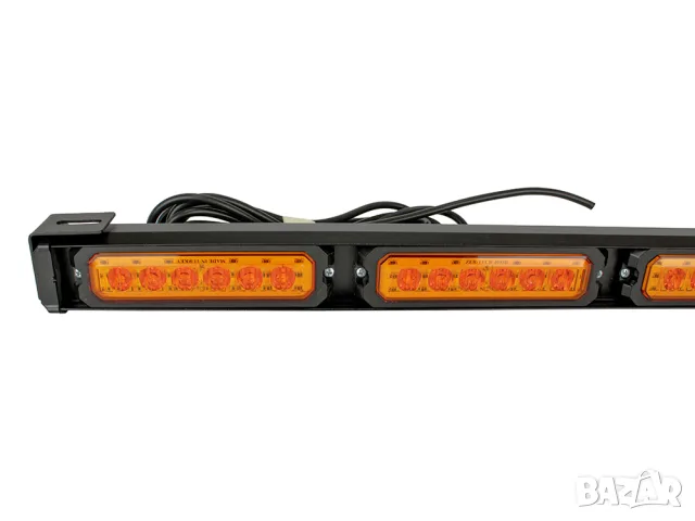 LED бар с предупредителни режими 24 LED 600 mm, снимка 5 - Аксесоари и консумативи - 55868785