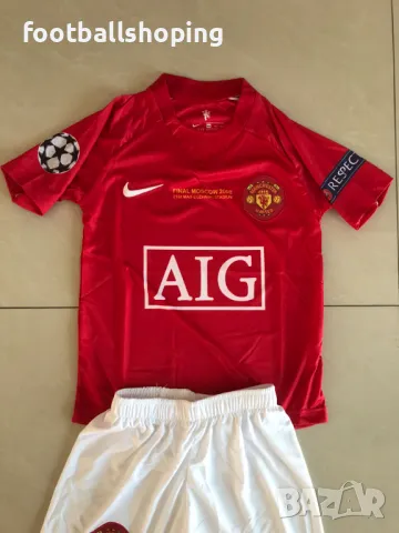 Ретро екип МАН. Ю Роналдо 7, снимка 4 - Детски комплекти - 47266161