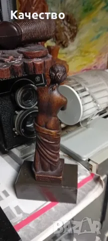 Бронзова пластика , снимка 6 - Антикварни и старинни предмети - 49012600