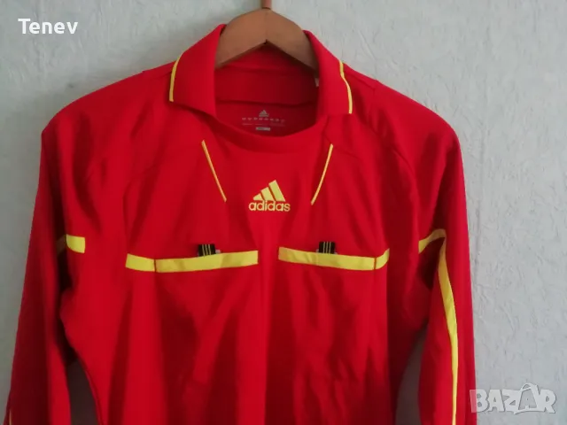 Adidas Formotion оригинална нова съдийска тениска фланелка блуза с дълъг ръкав Адидас размер S, снимка 4 - Тениски - 49884524
