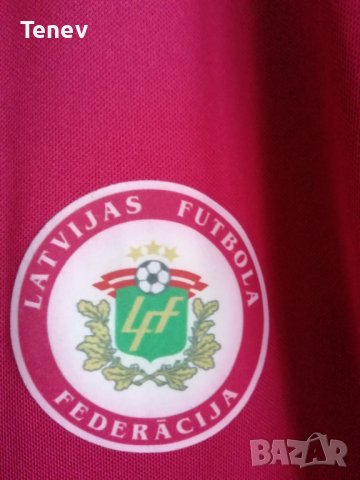 Латвия Adidas оригинална футболна тениска фланелка Latvia , снимка 3 - Тениски - 42636356