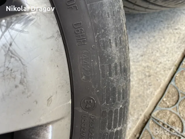16” гуми с джанти Mercedes 5х112 с датчици за налягане на въздуха, снимка 9 - Гуми и джанти - 55539910