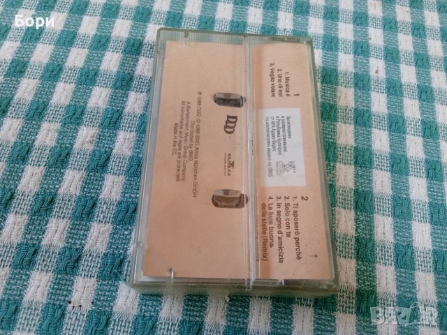 Eros Ramazzotti аудио касета оригинална, снимка 2 - Аудио касети - 41492999