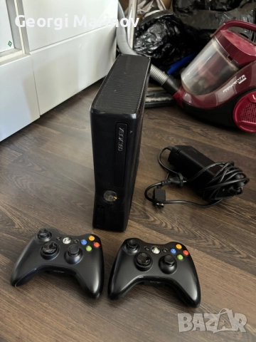 xbox360 S два оригинални контролера, снимка 8 - Xbox конзоли - 55574113