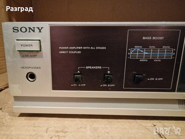 Усилвател  SONY TA-AX220, снимка 3 - Ресийвъри, усилватели, смесителни пултове - 41973154