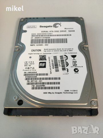 Хард диск - Hdd Seagate 500GB, снимка 2 - Твърди дискове - 35946720