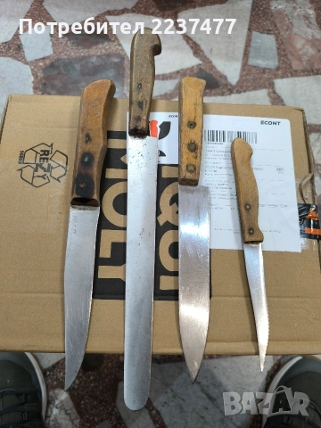 лот стари соц кухненски ножове 