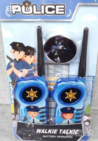 Комплект за игра уоки токи Police Station
