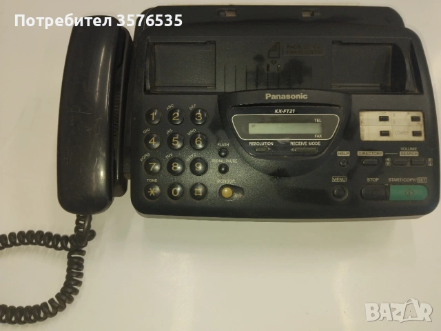 факс апарат с телефон Panasonic KX-FT21BX