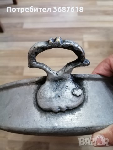 Стар метален съд , снимка 3 - Други ценни предмети - 40899258