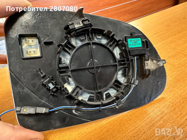 Стъкло за ляво огледало Santa fe 4, снимка 2 - Части - 44840258