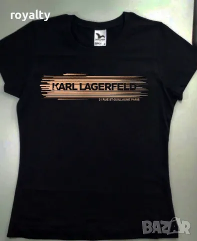 Karl Lagerfeld дамски тениски Различни дизайни , снимка 3 - Тениски - 49458648