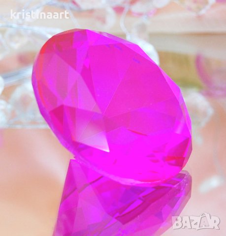 Фън Шуй символ Кристал с формата на диамант 11цвята, снимка 3 - Арт сувенири - 42072619