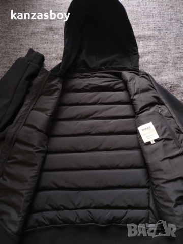 Boggi Milano Bomber Jacket With Goose Down - мъжко пухено яке КАТО НОВО М, снимка 9 - Якета - 51912918