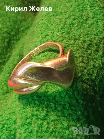 ЕЛЕГАНТЕН СРЕБЪРЕН ПРЪСТЕН СРЕБРО 925 SEZGIN ВИНТИДЖ АРТ МОДЕЛ 40781, снимка 13 - Пръстени - 46224424