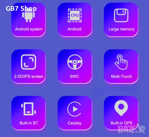 Мултимедия за BMW 3 и M3 Е46 2Din 7-инчa *Android|Carplay | Bluetooth |GPS навигация | Bluetooth |, снимка 5 - Аксесоари и консумативи - 52740856