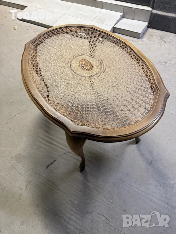 Ратанова маса, снимка 2 - Маси - 53033712