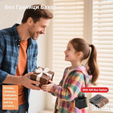 Нов Мъжки кожен портфейл с класически дизайн – стилен подарък за мъж, снимка 7 - Други - 52669801