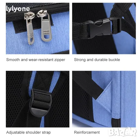 Нова транспортна Раница за домашни любимци * Чанта за носене на котка * куче * зaек котешка кучешка, снимка 9 - Други стоки за животни - 41873433