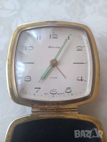 Настолен немски часовник  Blessing, снимка 1 - Антикварни и старинни предмети - 40630720