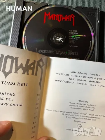 Manowar , снимка 15 - CD дискове - 48081038