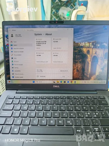 Бизнес лаптоп DELL Latitude 7300, снимка 5 - Лаптопи за работа - 56081552