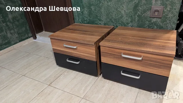 Тоалнтка/Бюро  Нощни шкафчета 2бр , снимка 7 - Тоалетки - 55158191