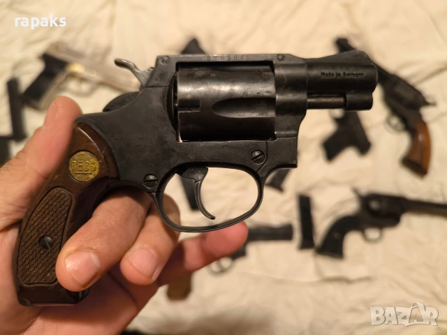 револвер, сигнален, пистолет газов, пушка с халостни, снимка 10 - Антикварни и старинни предмети - 53232621