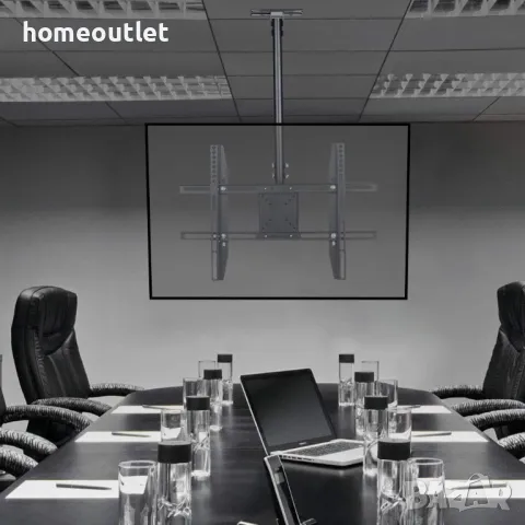 ПРОМОЦИЯ Стойка за телевизор с таванен монтаж UNHO 138-U-430D, снимка 8 - Стойки, 3D очила, аксесоари - 49008940