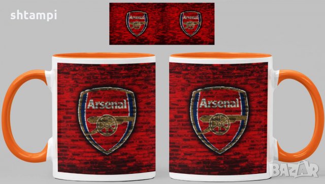 Чаша Арсенал Arsenal  Керамична, снимка 6 - Фен артикули - 34782808