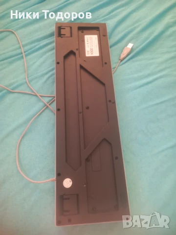 Светеща розова клавиатура., снимка 1