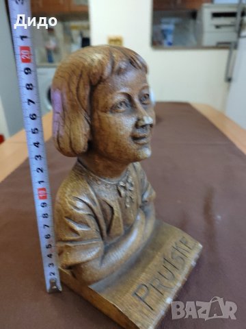 Бюст - скулптура от гипс., снимка 2 - Статуетки - 42057118