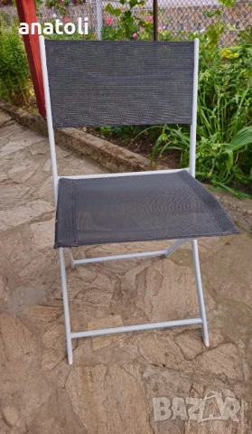 Чисто нови 8.бр столове. Сгъваем бистро комплект от Германия , снимка 3 - Столове - 50991508