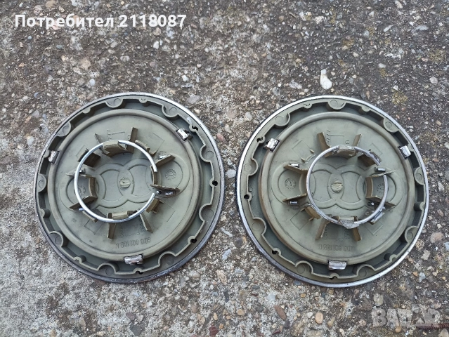 Ауди капачки за джанти 2бр., снимка 3 - Аксесоари и консумативи - 53654172